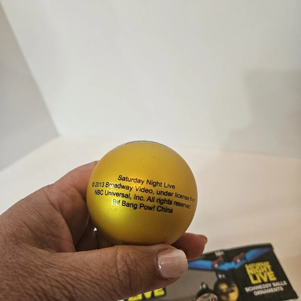 SNL Saturday Night Live Schweddy Balls Officially Licensed  Xmas Box Set 2 Rare